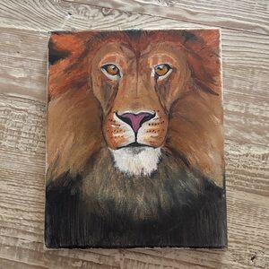 Majestic Lion Canvas Art